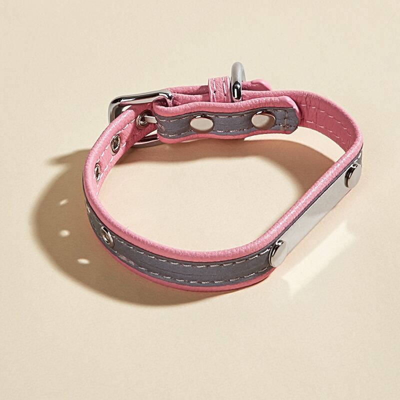 

Two Tone Dog Collar, Pink