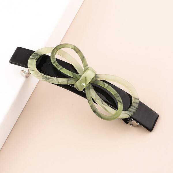 

Bow Knot Decor Hair Clip, Multicolor