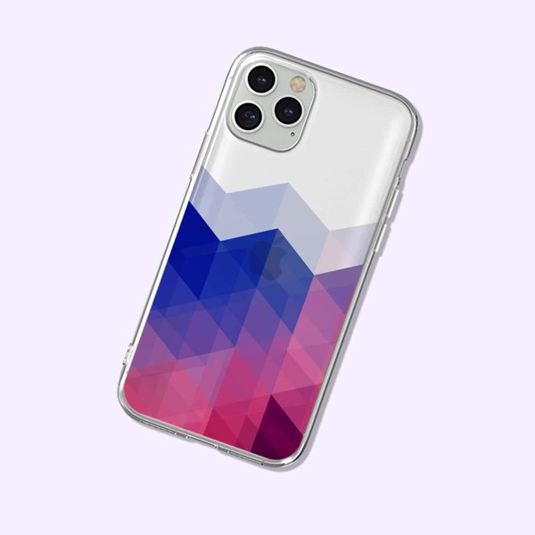 

Чехол для iPhone с геометрическим узором, Многоцветный