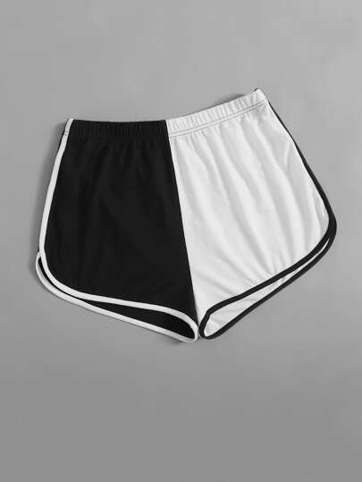 Colorblock Dolphin Shorts