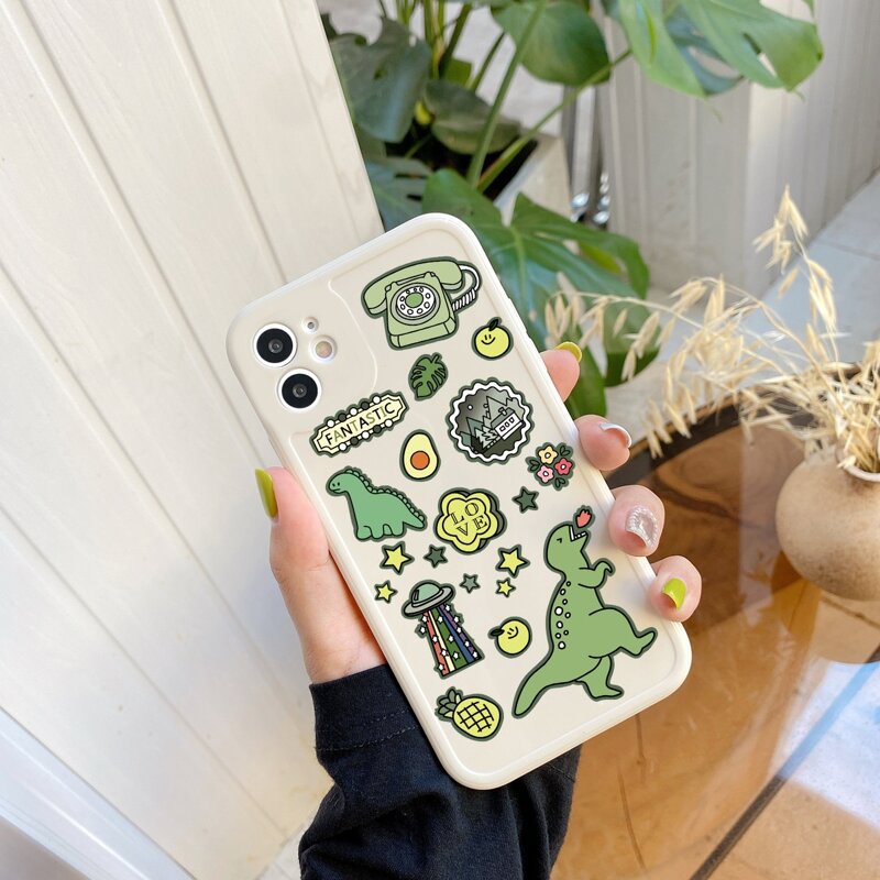 

Dinosaur Print iPhone Case, Multicolor