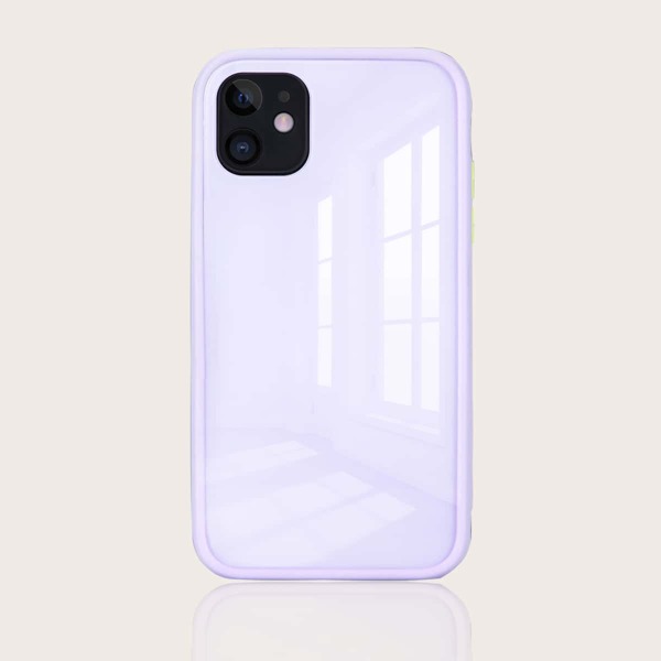 

Однотонный чехол для iPhone, Пурпурный