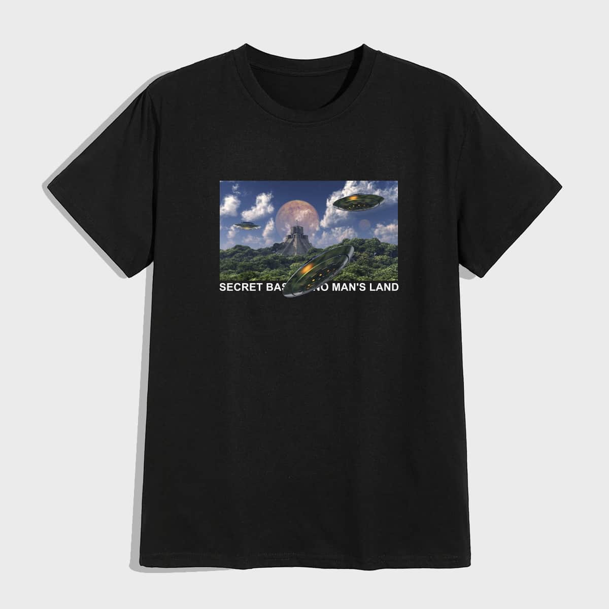 

Guys Letter Graphic Tee, Black