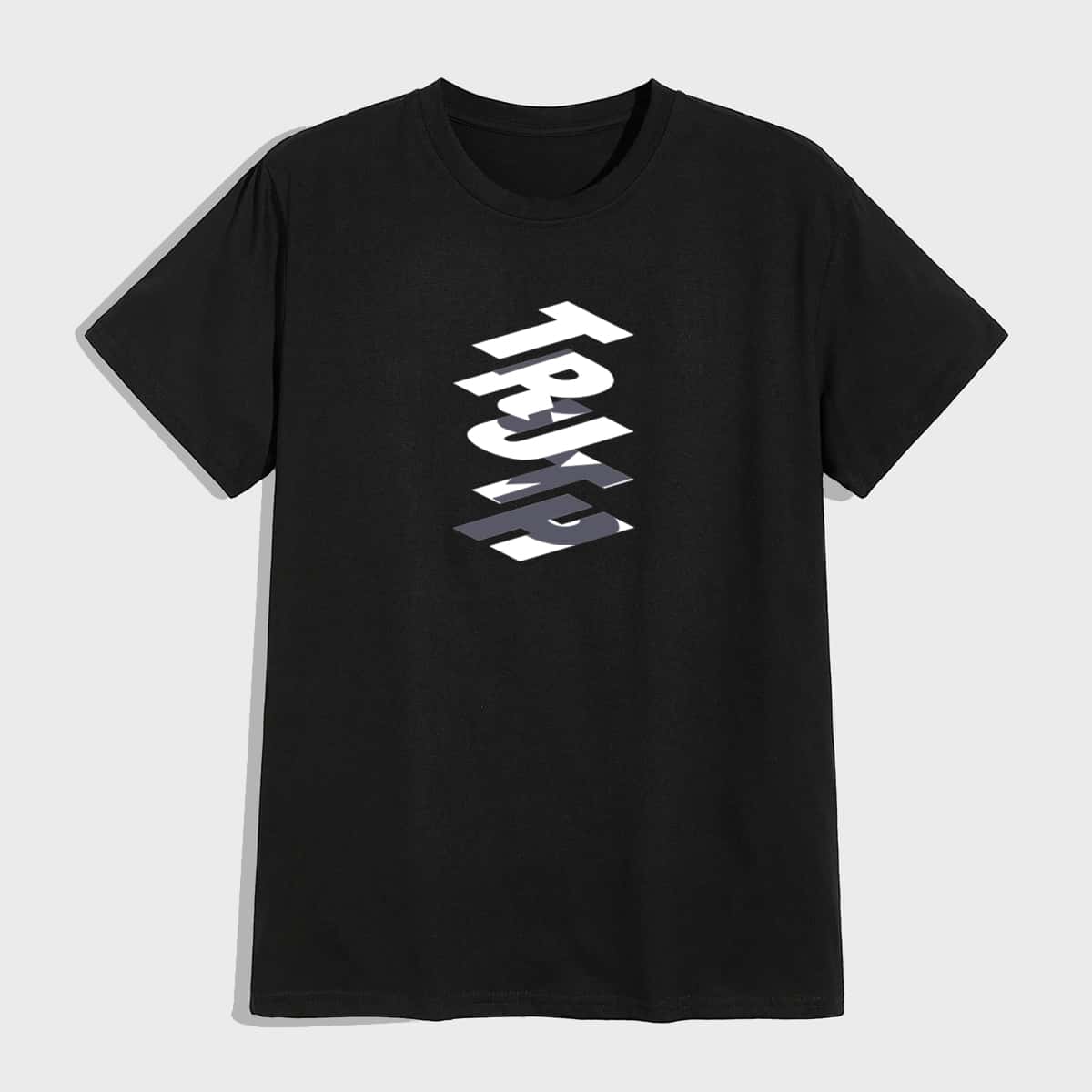 

Guys Letter Drop Shoulder Tee, Black