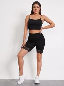 Firerie Radhose mit Spitzen
