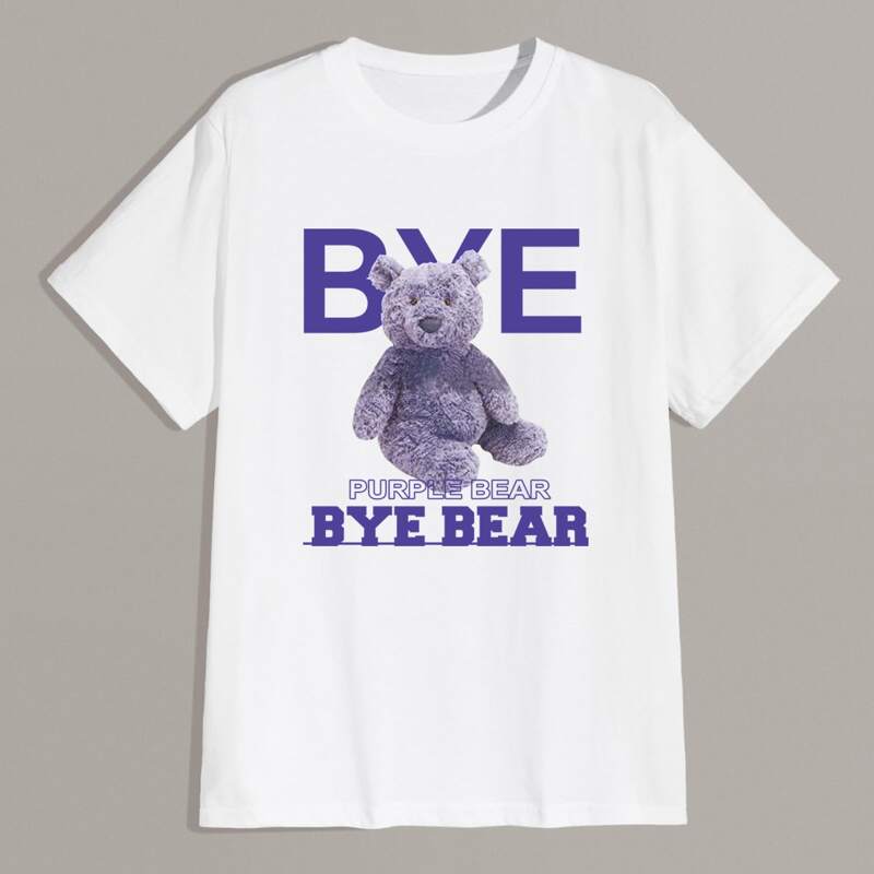 

Guys Letter Graphic Tee, White