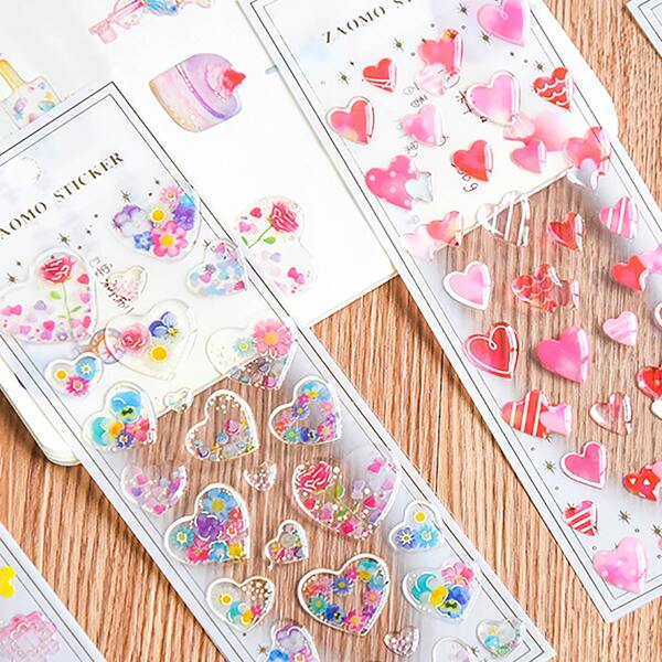 

1sheet Mixed Pattern Random Sticker, Multicolor