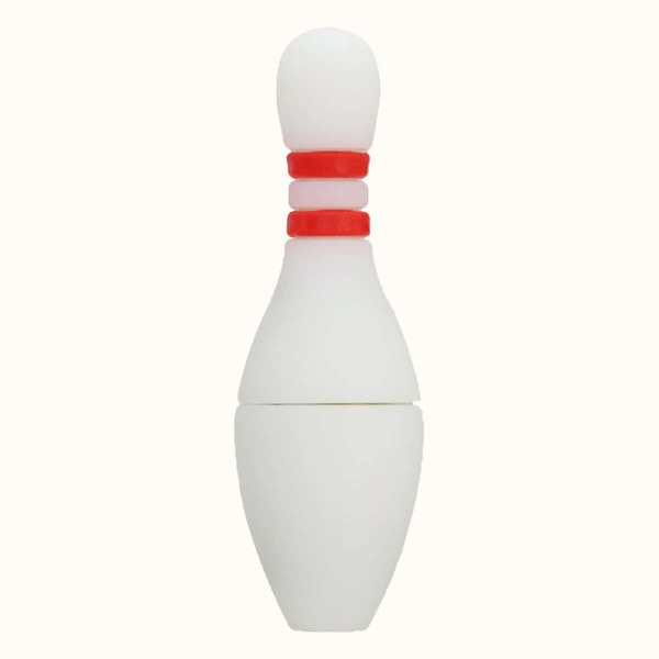 

Bowling Shaped USB Flash Drive, White