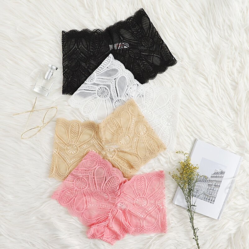 

4pack Floral Lace Panty Set, Multicolor