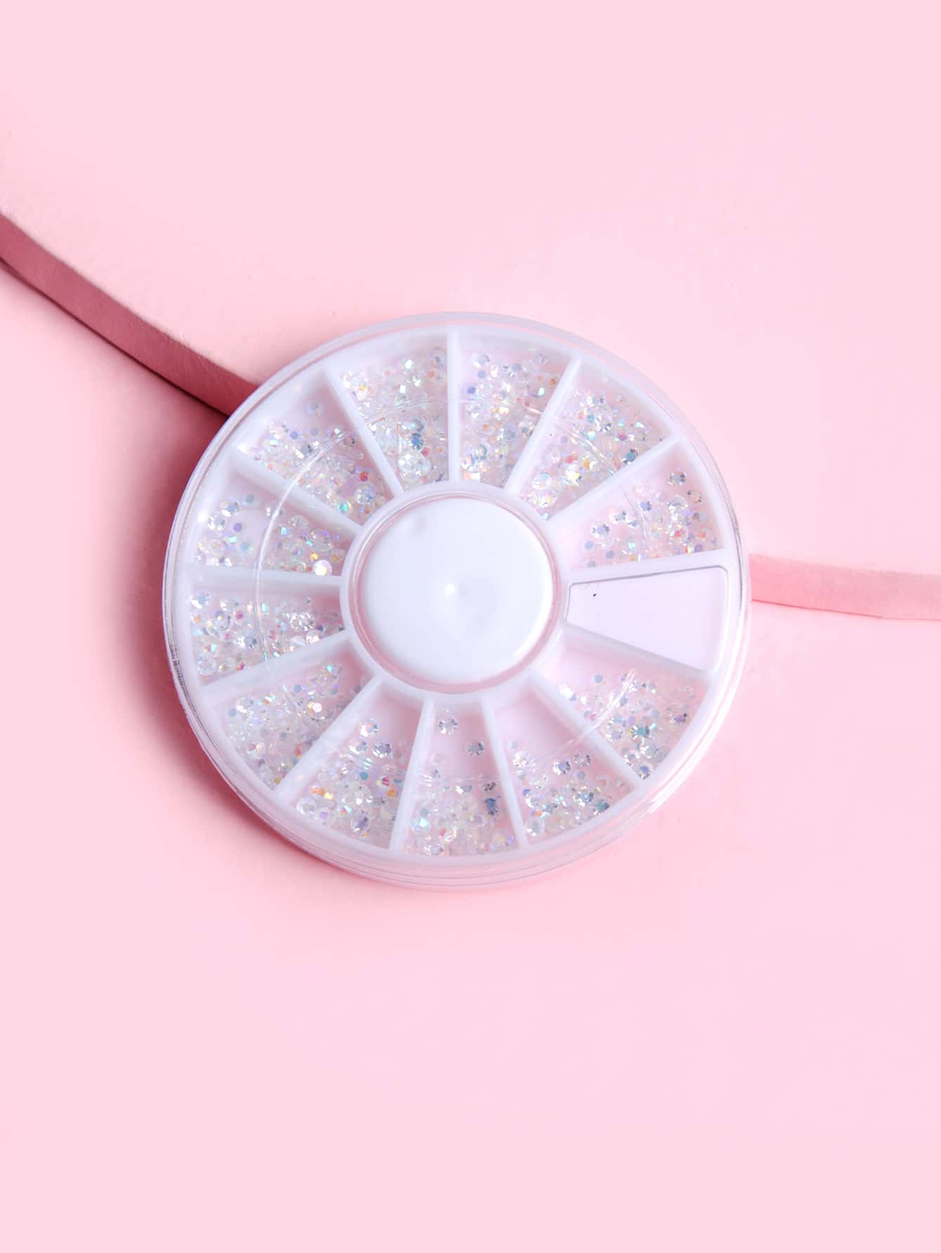 1 caja Decoración de arte de uñas con rhinestones DIY Encantos de uñas Gemas de uñas Suministros para uñas - Multicolor - Ver 1