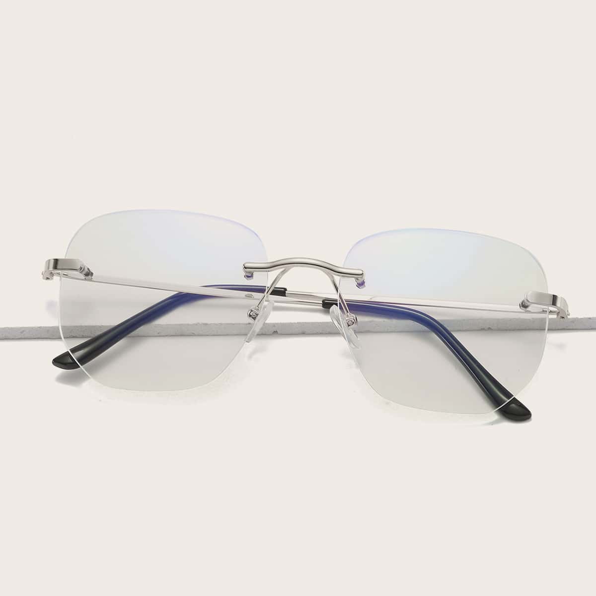 

Anti-blue Light Rimless Eyeglasses