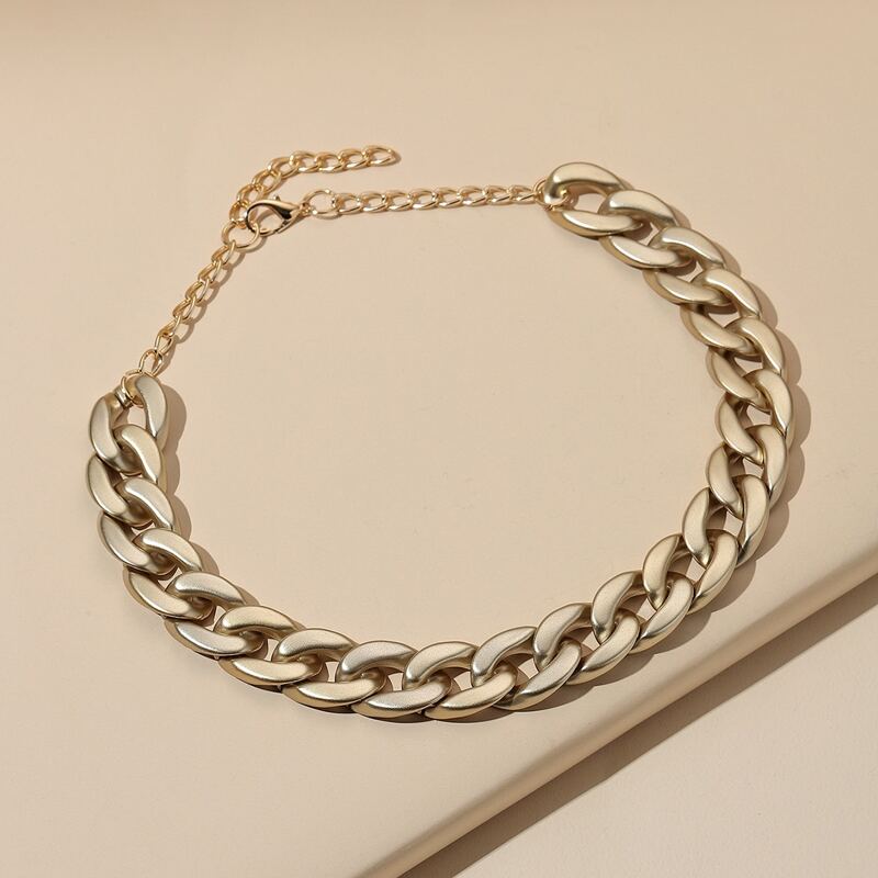 

Minimalist Chain Necklace, Gold
