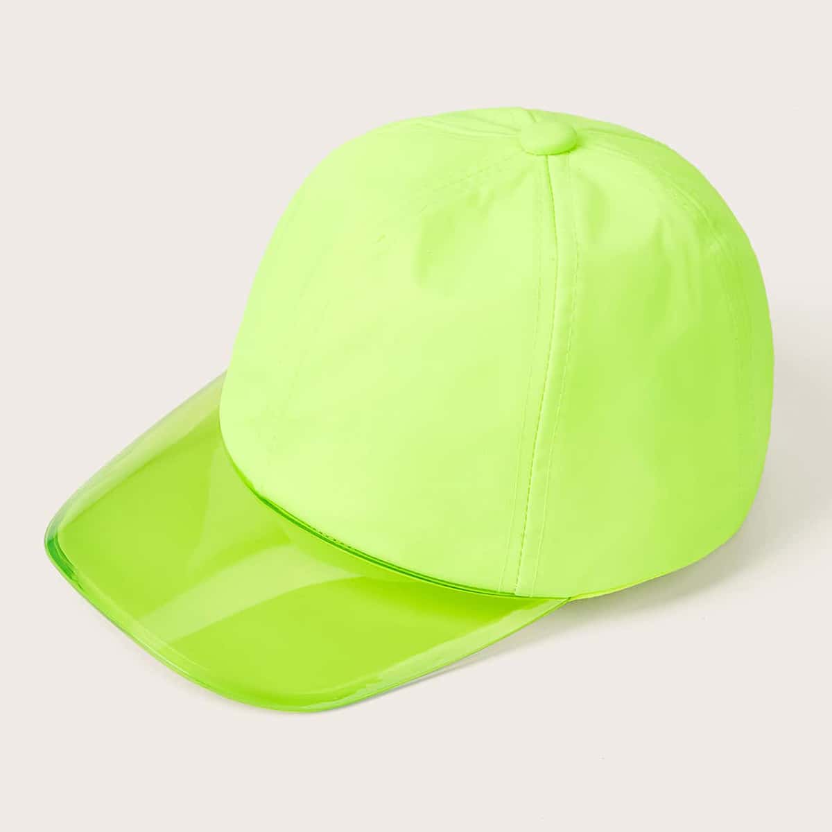 

Solid Neon Baseball Cap, Neon lime green