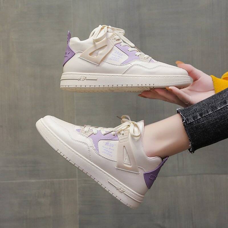 

High Top Skate Shoes, Beige