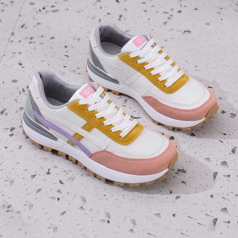 

Lace-up Chunky Sneakers, Multicolor