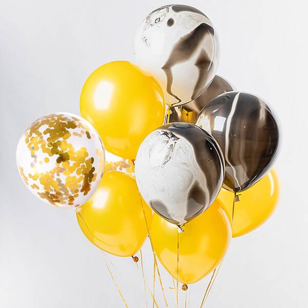 

11pcs Decorative Balloon Set, Multicolor