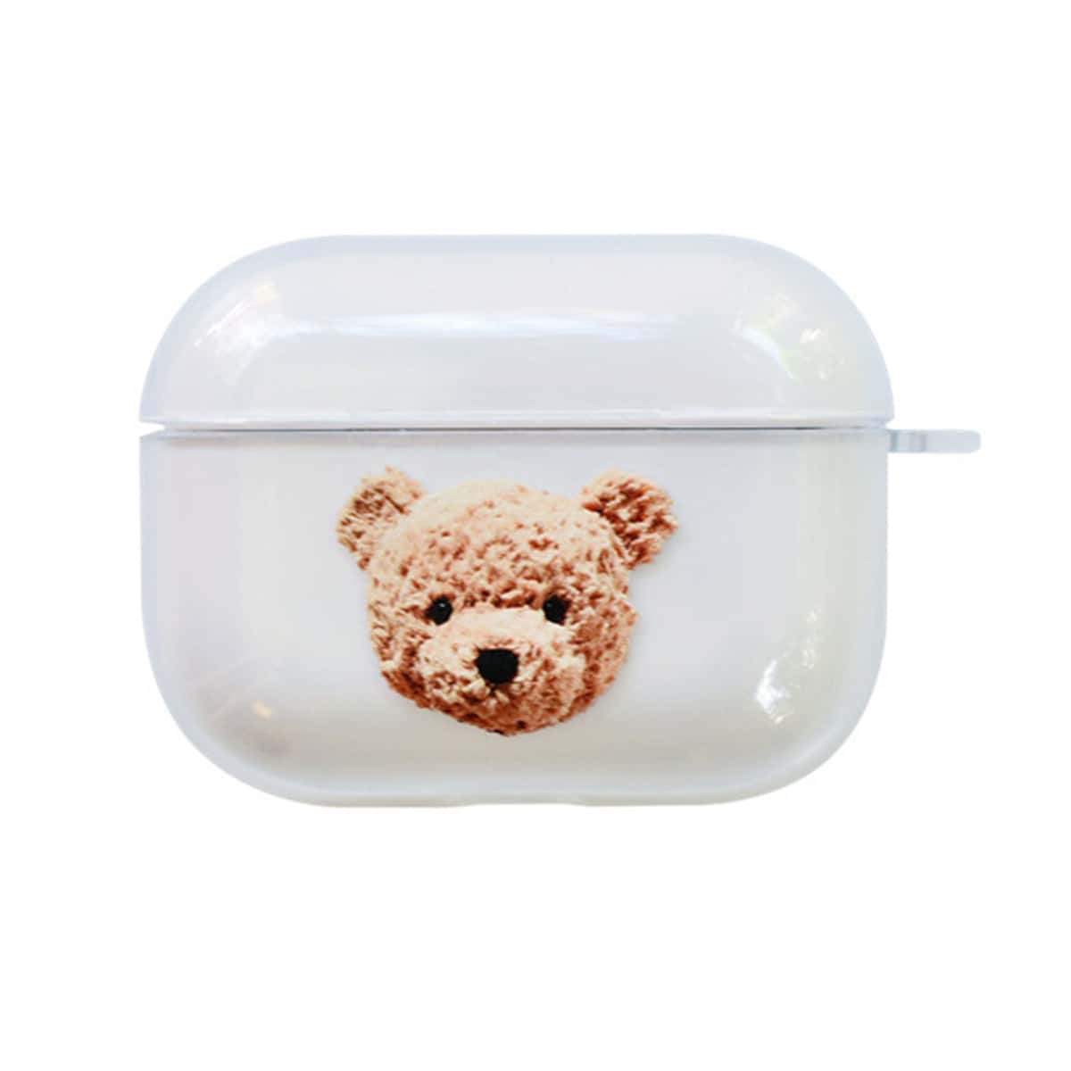 

Toy Bear AirPods Case, Clear