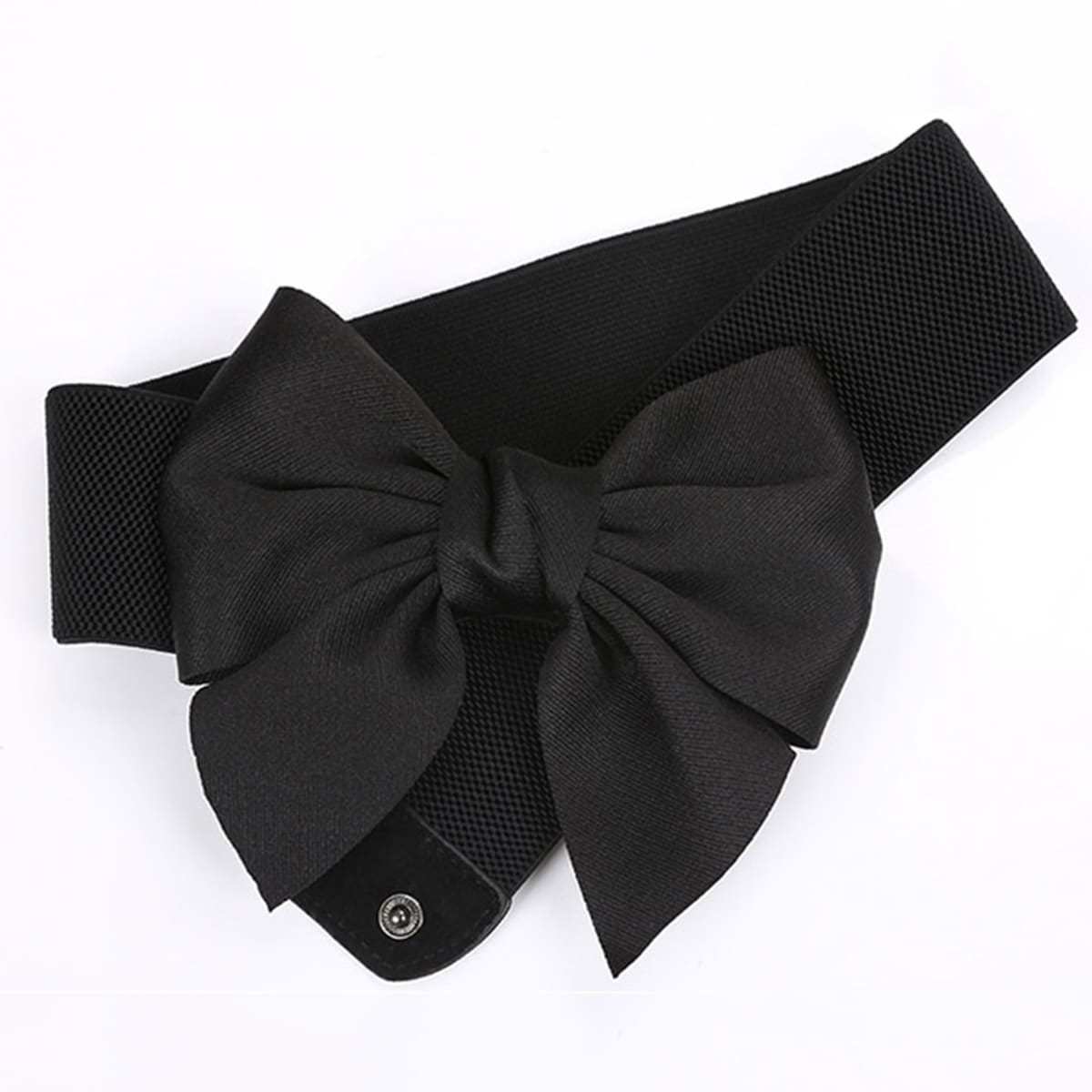 

Elastic Bow Belt, Black