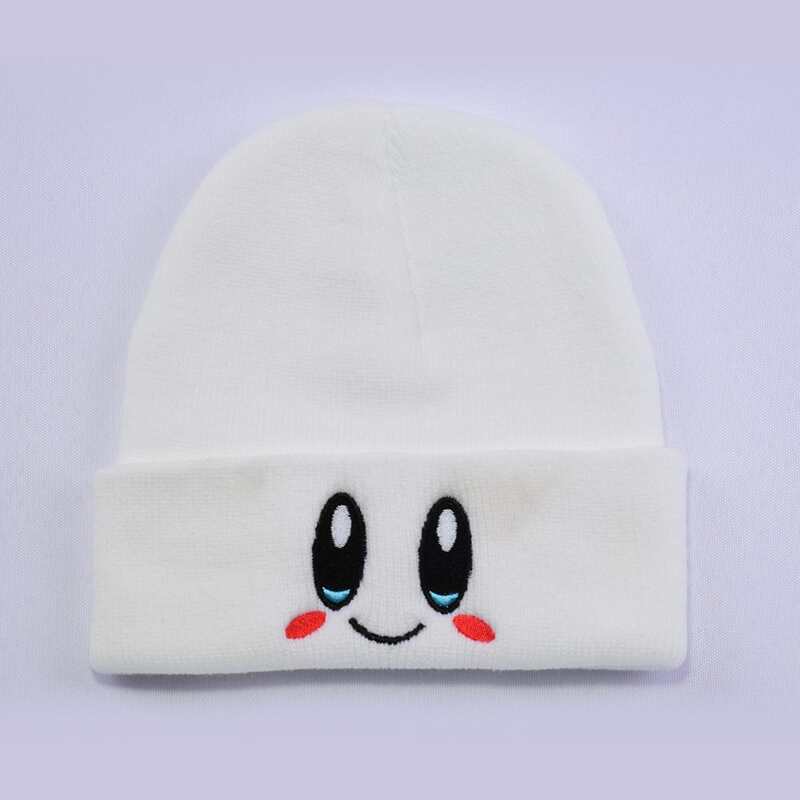 

Cartoon Knit Beanie, White
