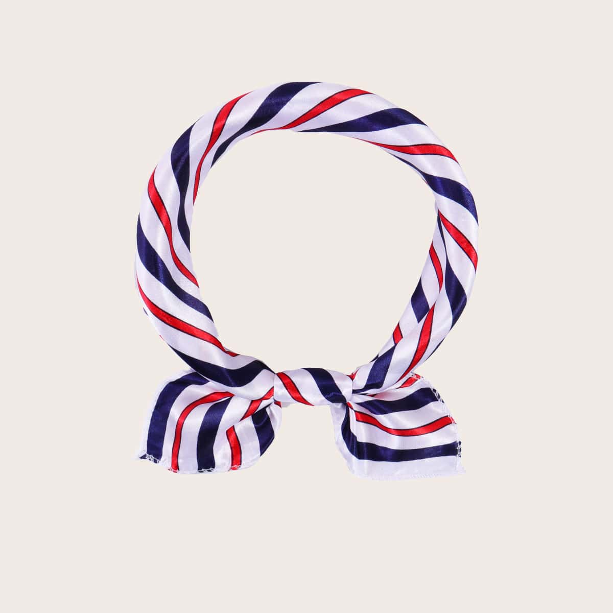 

Colorblock Striped Bandana, Multicolor