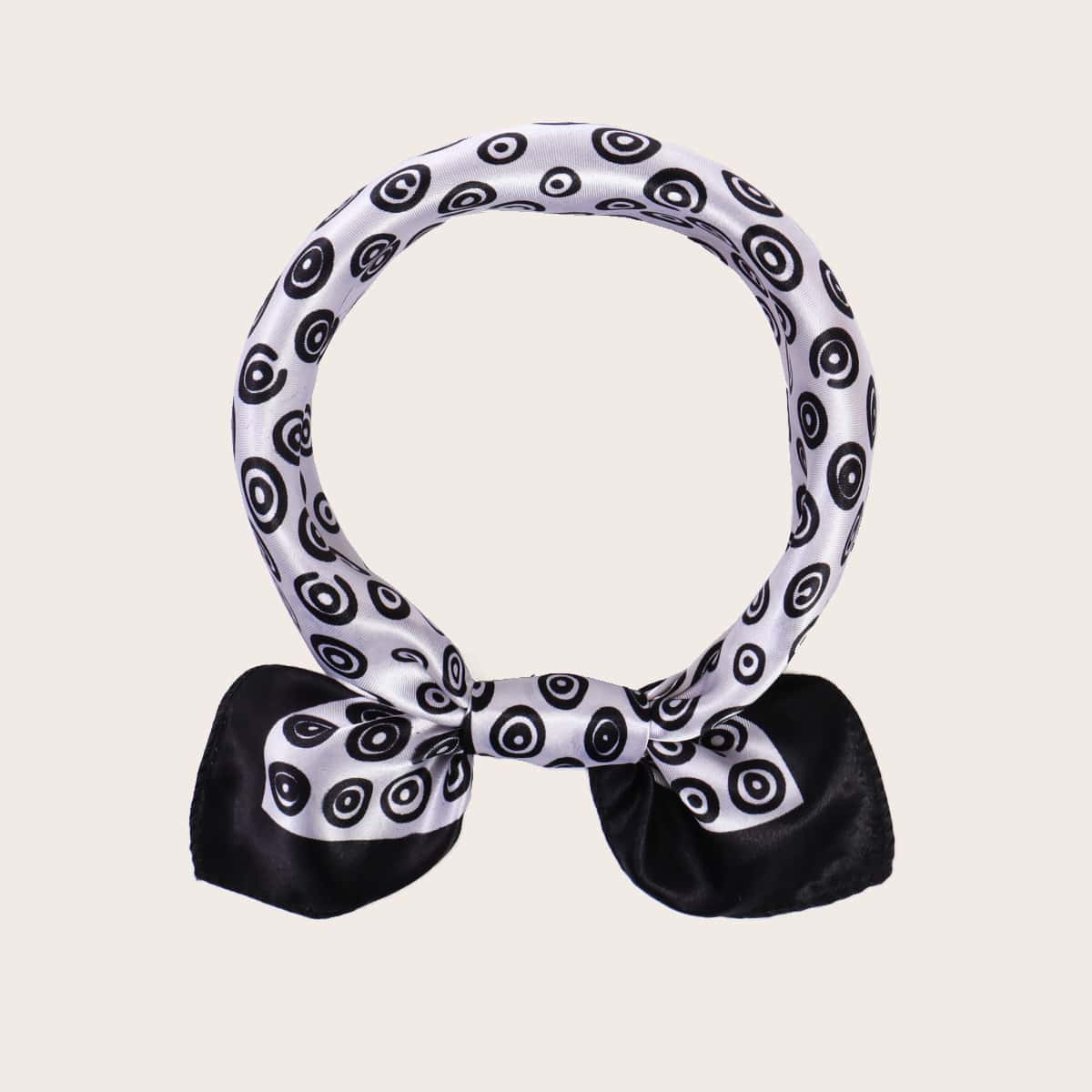 

Colorblock Circle Bandana, Multicolor