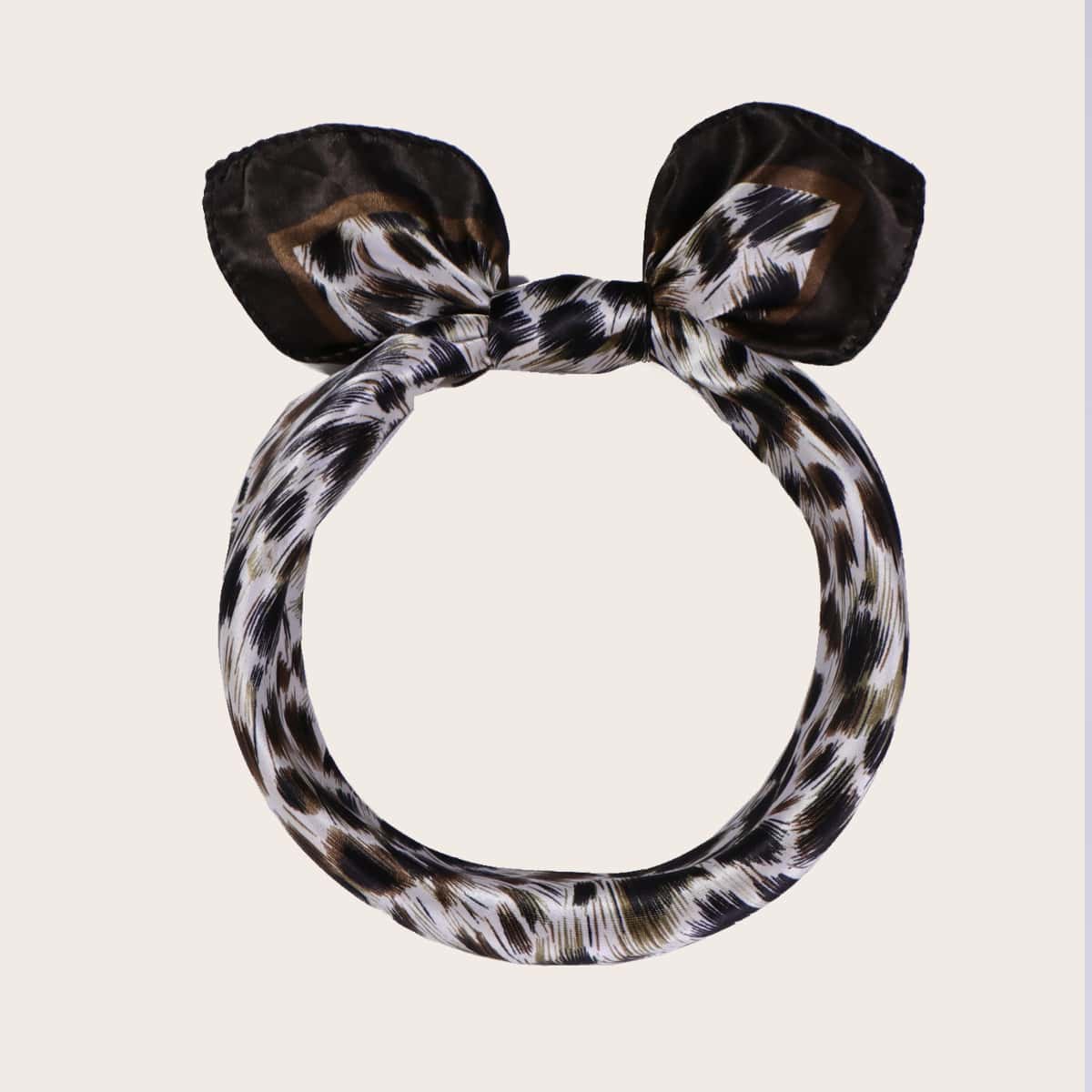 

Leopard Pattern Bandana, Multicolor