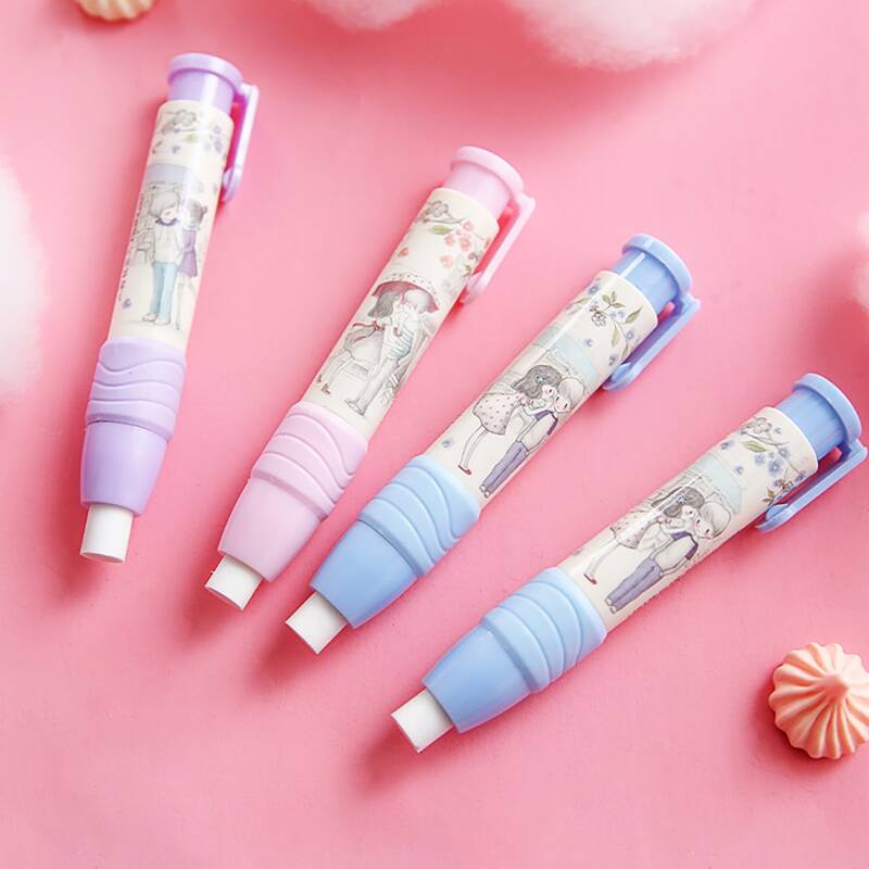 

1pc Cartoon Graphic Random Eraser, Multicolor