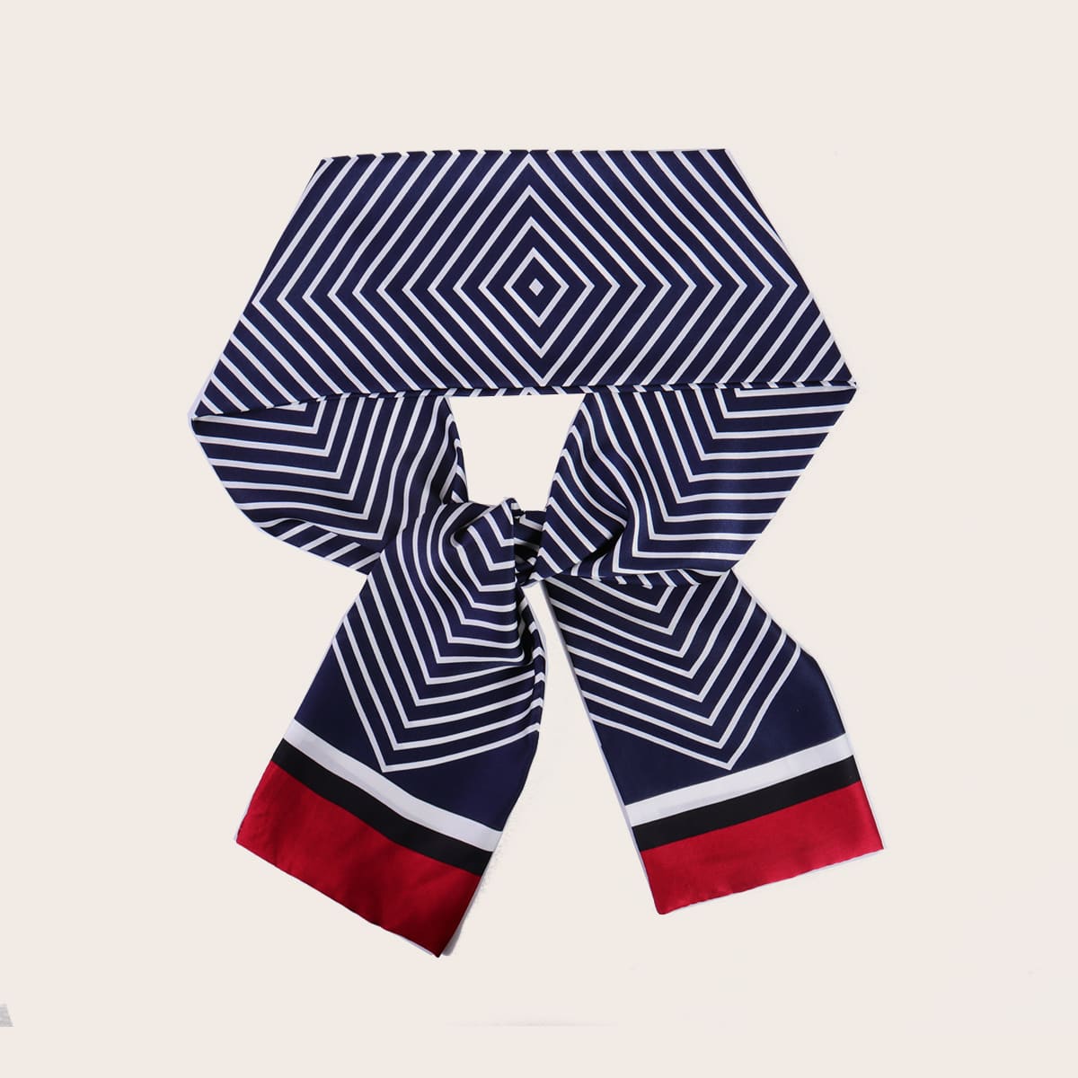 

Striped Twilly Scarf, Multicolor