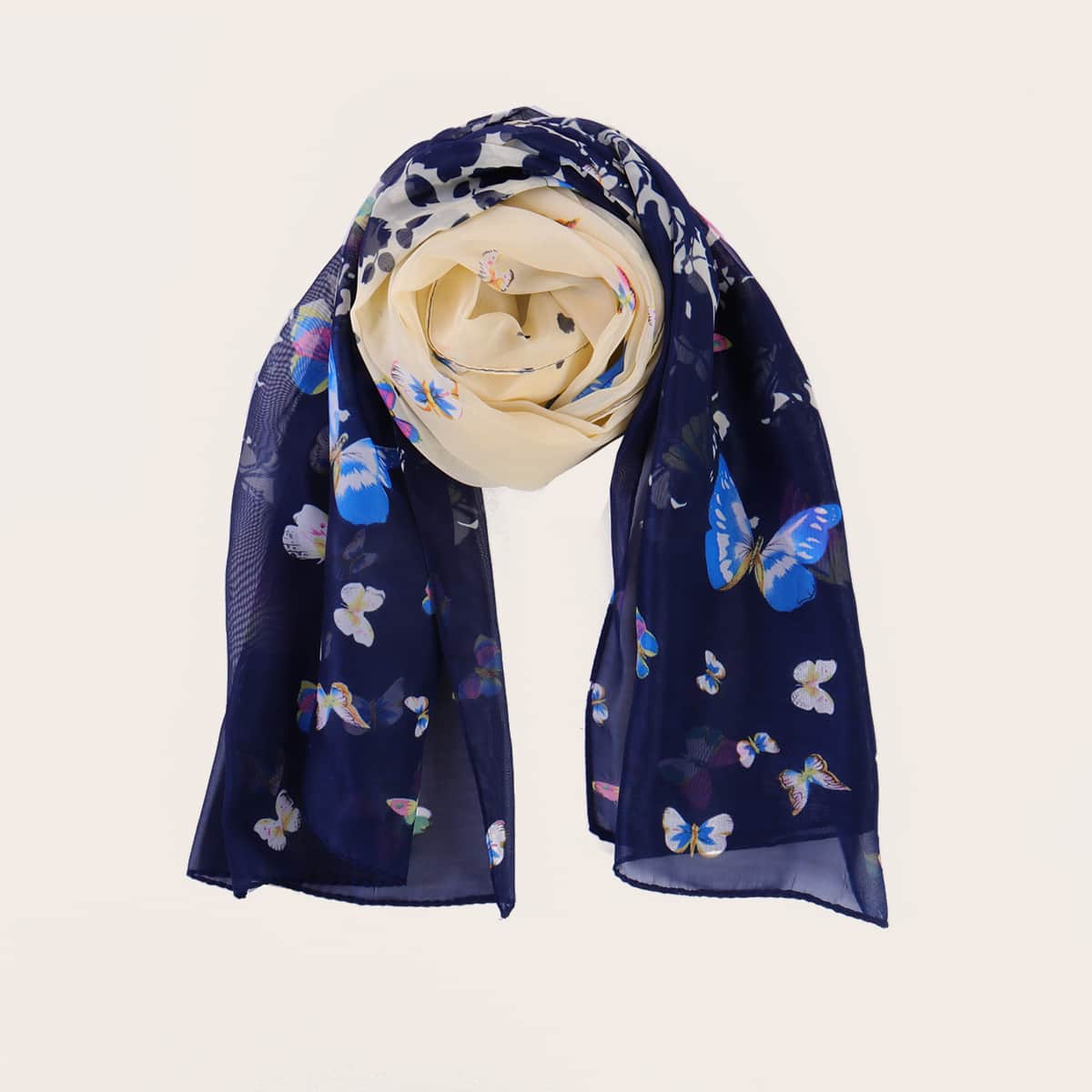 

Butterfly Mesh Scarf, Multicolor