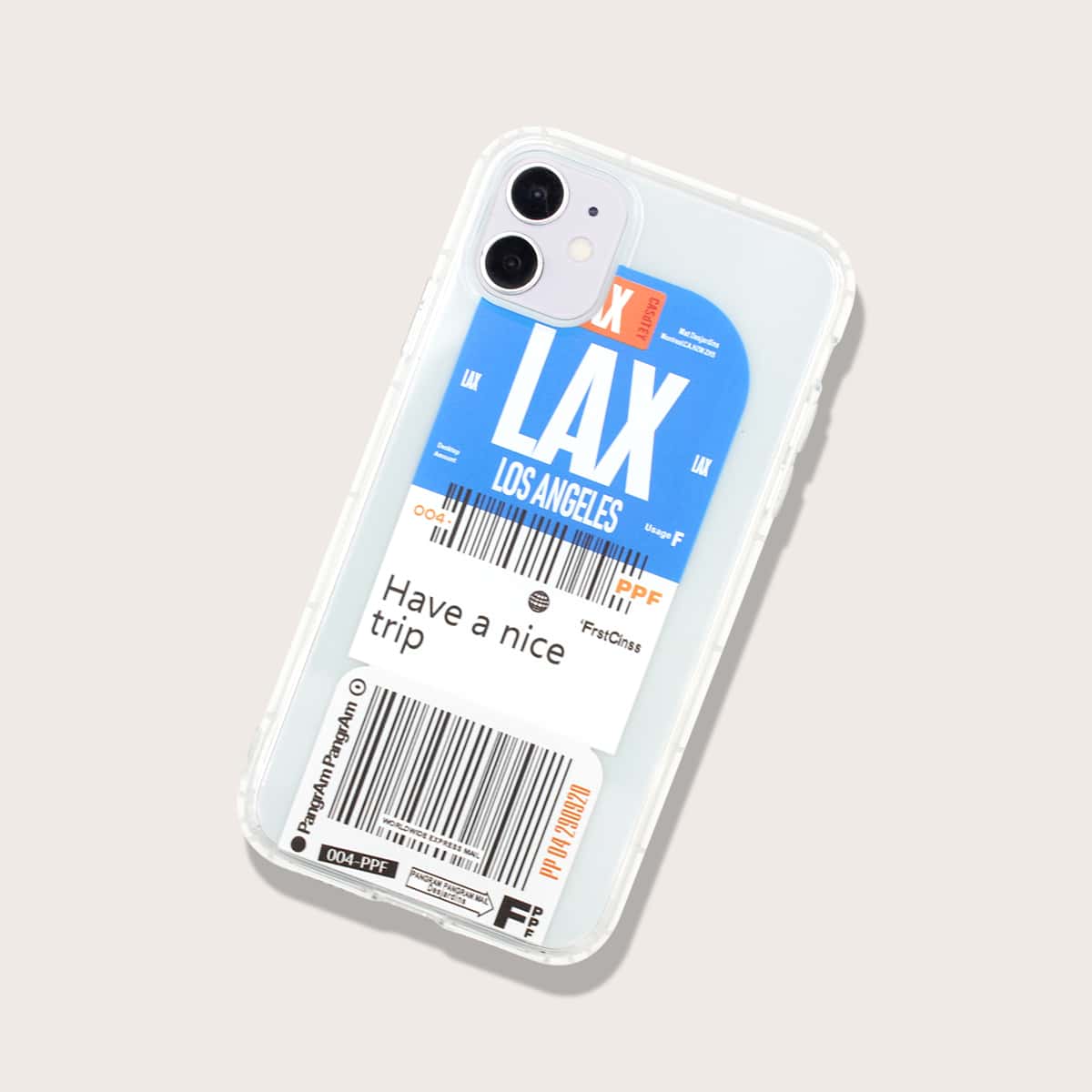 

Barcode Print iPhone Case, Multicolor