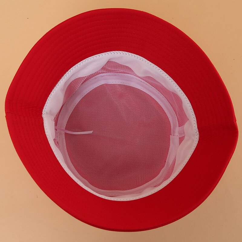 

Cartoon Cat Bucket Hat, Red