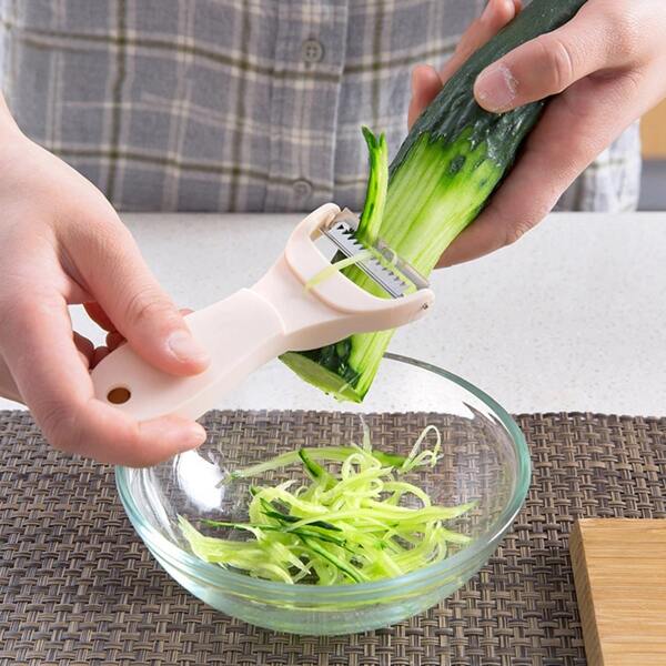 

1pc 2 In 1 Peeler, Multicolor