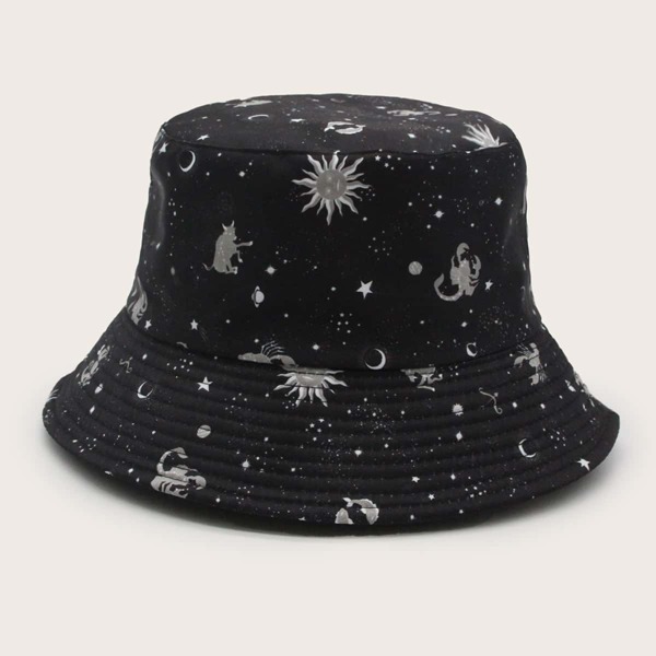 

Galaxy Pattern Bucket Hat, Multicolor