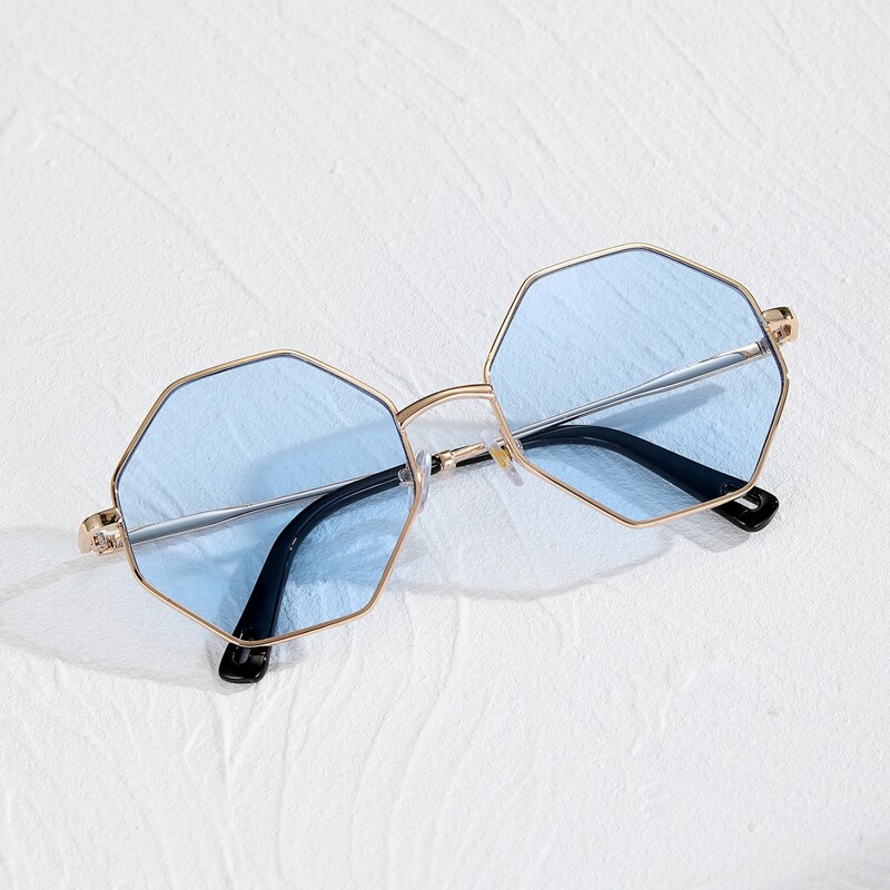 

Metal Octagon Frame Sunglasses
