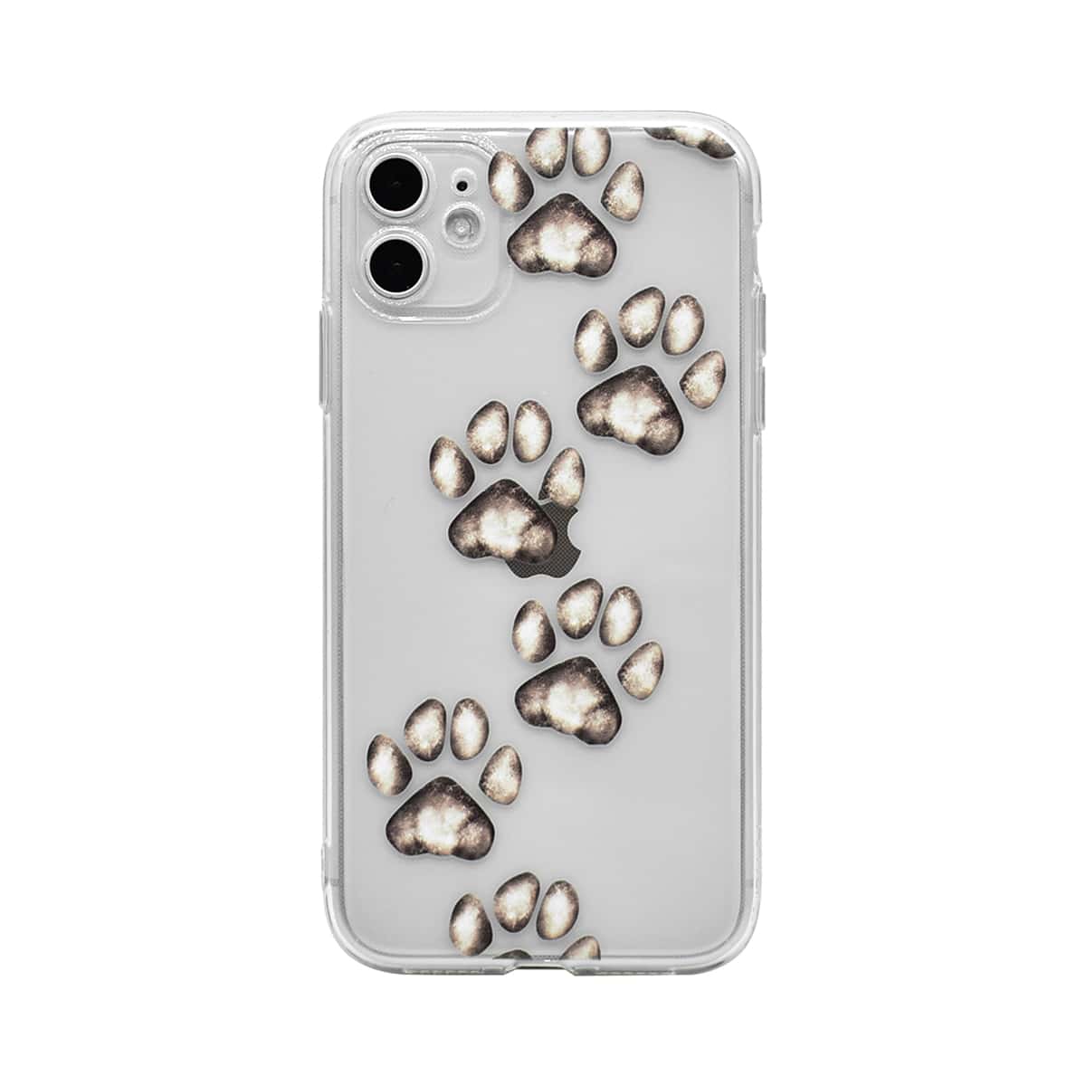 

Cat Paw Clear iPhone Case, Multicolor