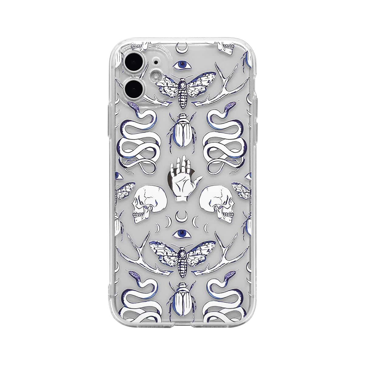 

Animal & Skull Print iPhone Case, Multicolor