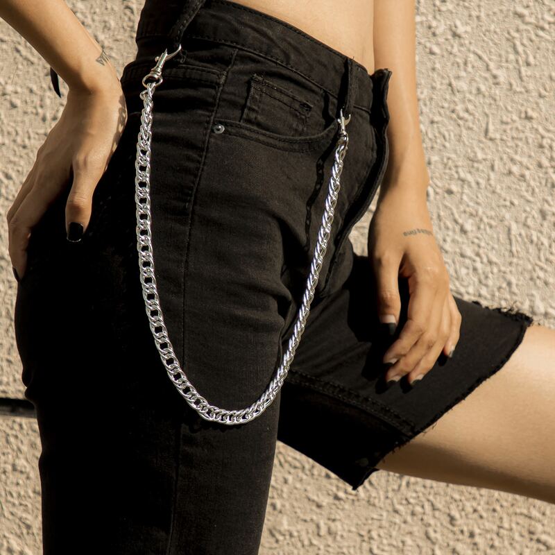 

Simple Pants Chain, Silver