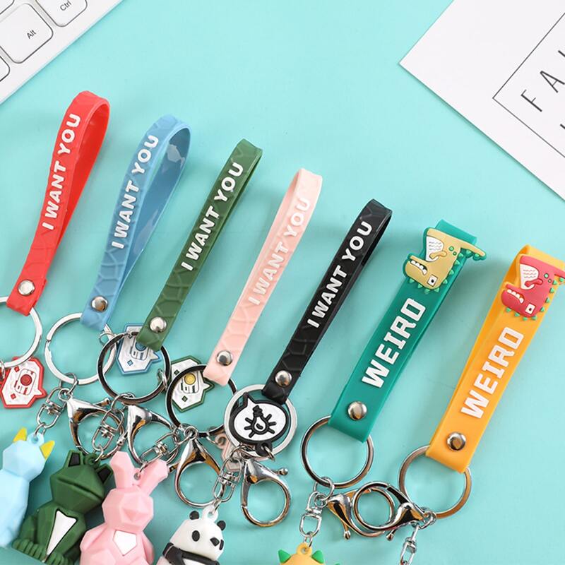 

1pc Random Cartoon Animal Keychain, Multicolor