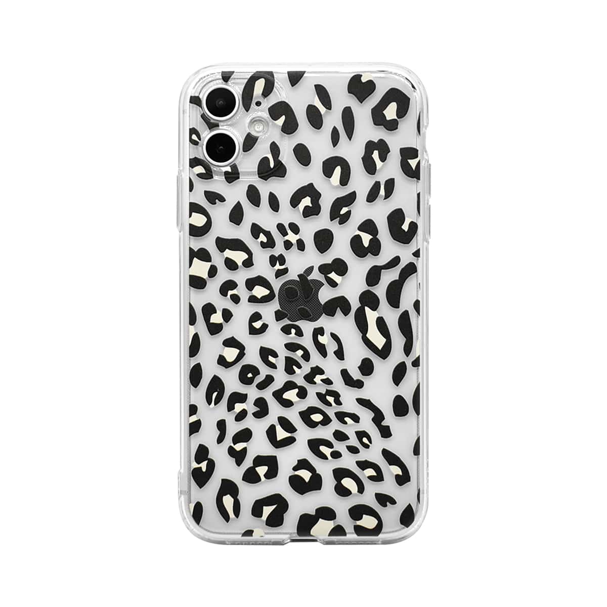 

Leopard Clear iPhone Case, Multicolor