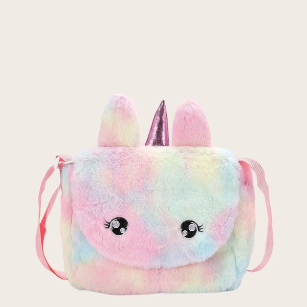 

Girls Unicorn Design Tie Dye Crossbody Bag, Pink