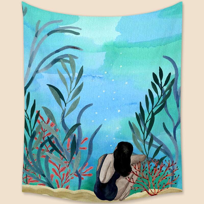 

Figure Graphic Tapestry, Multicolor