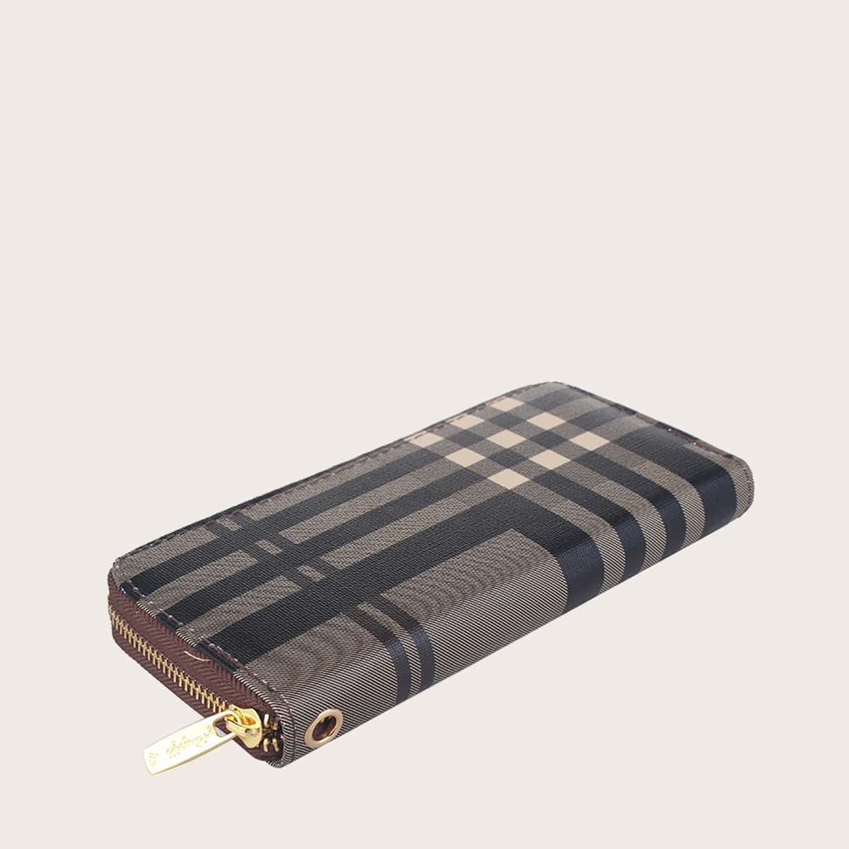 

Guys Plaid Long Purse, Multicolor