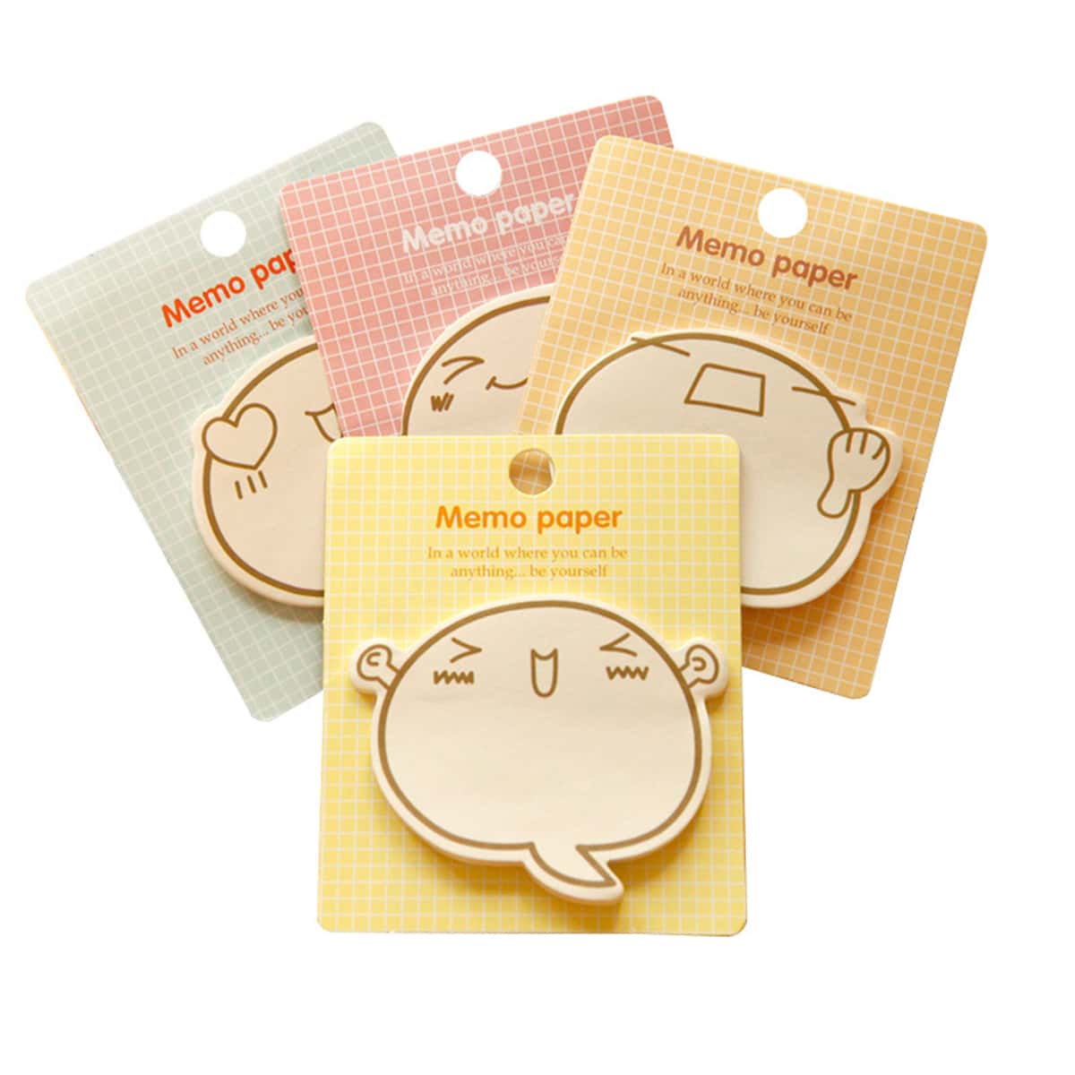 

1pc Random Cartoon Sticky Note, Multicolor