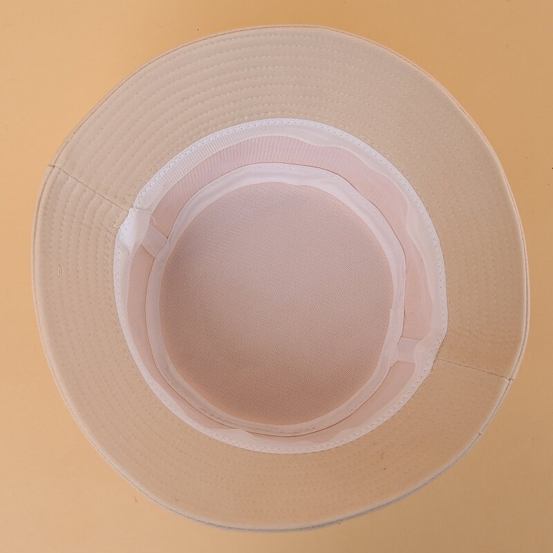 

Cartoon Cat Bucket Hat, Beige