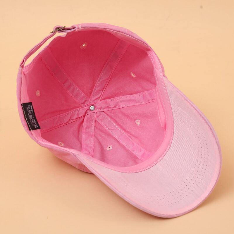 

Solid Baseball Cap, Pink