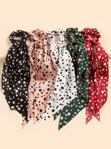 Băng đô in 5 chấm bi - Nhiều màu - Xem 1