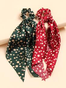 Băng đô in 5 chấm bi - Nhiều màu - Xem 2