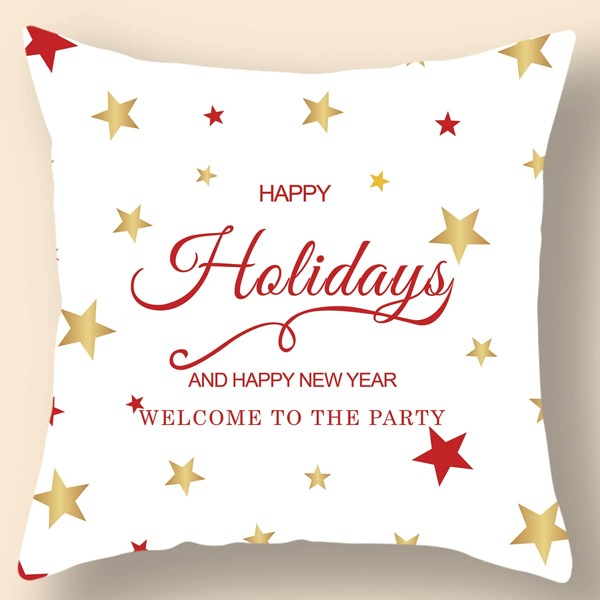 

Slogan Graphic Cushion Cover Without Filler, Multicolor