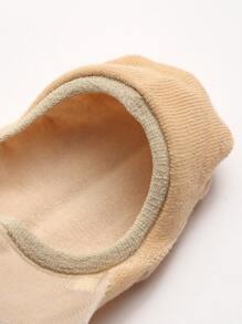 4 pares calcetines tobilleros de malla - transparente - Ver 2