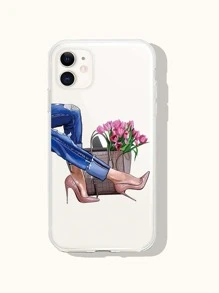 Vỏ điện thoại hình hoa - Nhiều màu - Xem 1